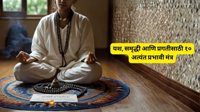 यश, संपत्ती आणि प्रगतीसाठी सर्वोत्तम १० शक्तिशाली मंत्र