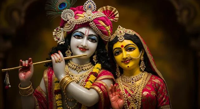 राधा कृष्णांच्या प्रेमामागील खोल अर्थ