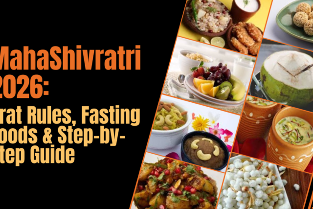 Fasting for Maha Shivratri: Vrat Rules, Foods & Step-by-Step Guide 🔱