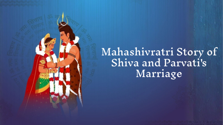 Mahashivratri Story of Shiva and Parvati's Marriage