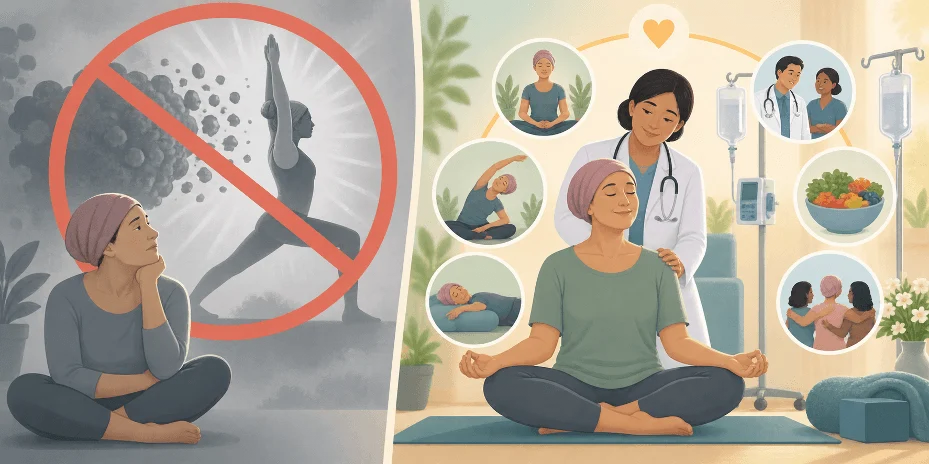Myths and facts about yoga for people living with cancer