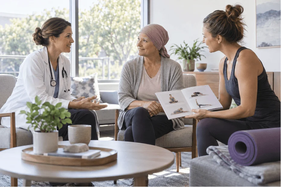 Planning a safe yoga program with medical guidance
