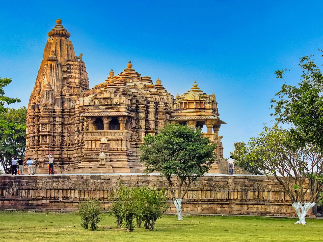 Chitragupta Temple at Khajuraho, a temple dedicated to the sun god Surya