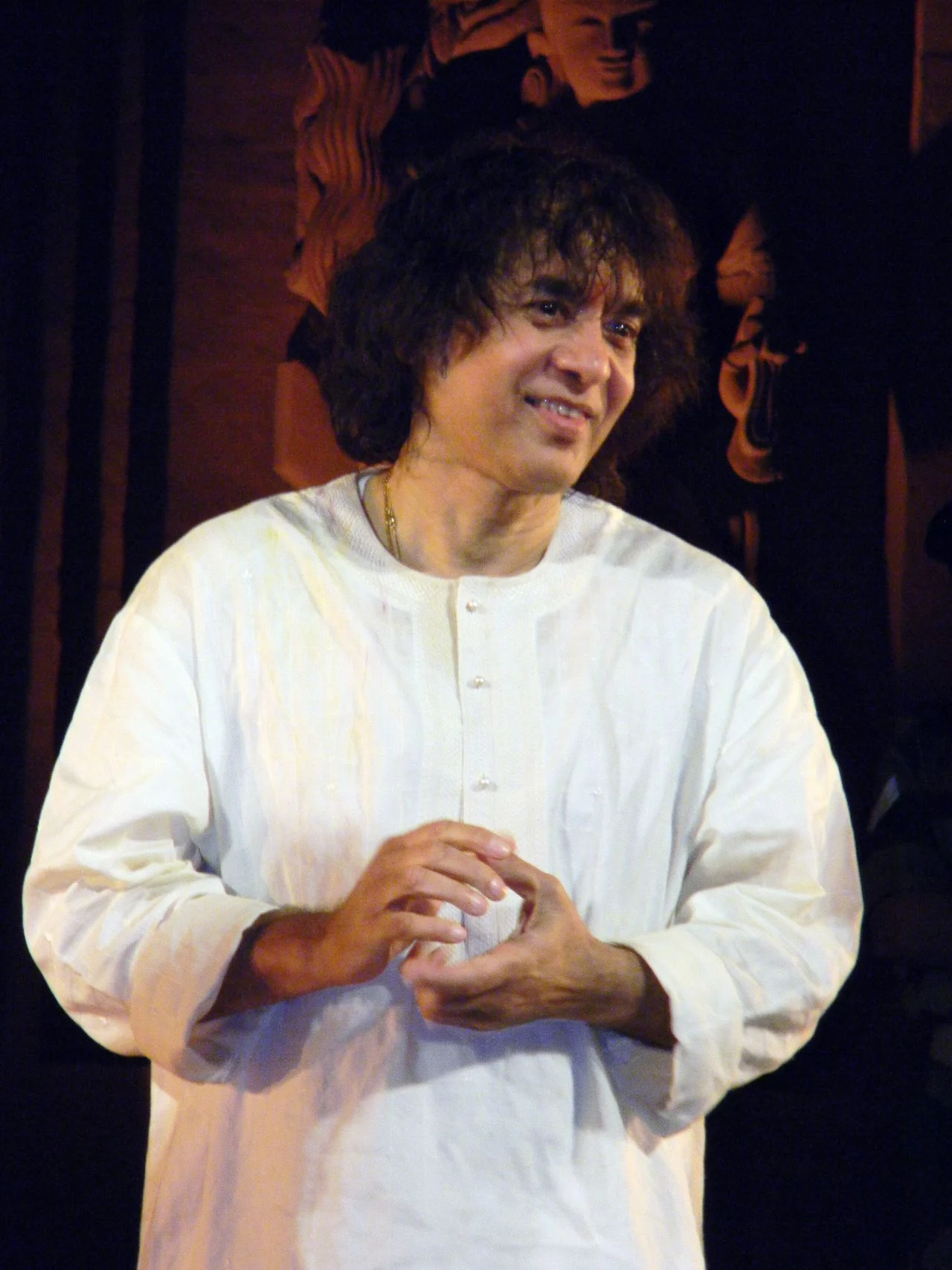 Ustad Zakir Hussain, the tabla maestro